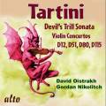 Tartini : Les Trilles du Diable - Concertos pour violon. Oistrakh, Nikolitch, Oborin, van Beek.