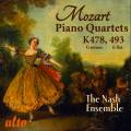Mozart : Les deux quatuors pour piano. The Nash Ensemble.