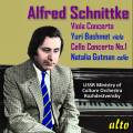 Alfred Schnittke : Concertos pour alto et pour violoncelle. Bashmet, Gutman, Rozhdestvensky.