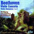 Beethoven : Concerto pour violon - Romances pour violon et orchestre. Schneiderhan, Oistrakh, Jochum, Goossens.