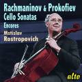 Rachmaninov, Prokofiev : Sonates pour violoncelle. Rostropovich.