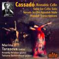Gaspar Cassado : uvres et transcriptions pour violoncelle. Tarasova, Aristov, Sadovskaya.