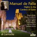 Falla : Nuits dans les jardins d'Espagne et autres pièces pour piano. Larrocha, Arambarri.