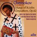 Pavel Chesnokov : Liturgie de Saint Jean Chrysostome, op. 42. Georgievsky.