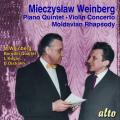Mieczyslaw Weinberg : Quintette pour piano - Concerto pour violon - Rhapsodie. Weinberg, Kogan, Oistrakh, Kondrachine.