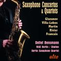 Concertos et quatuors pour saxophones. Bensmann.