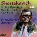 Chostakovitch : Quatuors  cordes (n 6, 11, 12 , 13, 14, 15). Quatuor Chostakovitch.
