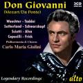 Mozart : Don Giovanni. Wchter, Taddei, Sutherland, Schwarzkopf, Giulini.