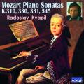 Mozart : Sonates pour piano. Kvapil.