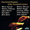 Dix grands pianistes du 20e siècle.