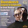 Chostakovitch : Intgrale des symphonies. Rozhdestvensky, Mravinsky, Kondrachine, Gergiev, Barshai, Jurowski.