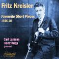 Fritz Kreisler : Petites pièces favorites pour violon. Kreisler, Lamson, Rupp.