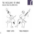 The Excellency of Hand : Duos anglais pour viole de gambe. Smith, Pandolfo.