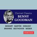 Benny Goodman joue Mozart, Brahms, Debussy, Beethoven : Classiques pour clarinette.