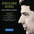John Shirley-Quirk : Mélodies anglaises.