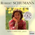 Schumann : Fantasiestcke op. 12/Humoreske op.20. Carbonel, S.