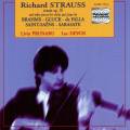 Strauss/Brahms/Gluck/ : Sonata for violin & piano op.18/Pieces . Prunaru/Devos.