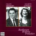 Beethoven/Brahms/Prokofiev : Sonatas for violin and piano. Hirshhorn/Leonskaja.