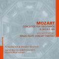 Mozart : Concertos pour 2 pianos, K 242 et 365 - Fantasie sur "La Flte enchante. Benoit, Tcholitch, Slou-Larsen.