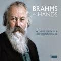 Brahms : Œuvres pour piano à 4 mains. Duo Jordans & Van Doeselaar.