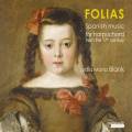 Folias. Musique espagnole pour clavecin du 17e sicle. Blank.