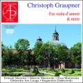 Christoph Graupner : Concertos pour viole d'amour, alto et orchestre. Maurice, Murawski, Murawska, Dabrowski.
