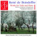 Ren de Boisdeffre : uvres pour alto et piano, vol. 1. Murawski, Szyrynska.