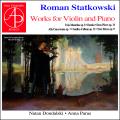Roman Statkowski : Œuvres pour violon et piano. Dondalski, Paras.