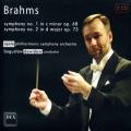Brahms : Symphonies n 1, 2. Dawidow.
