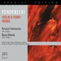 Penderecki : Violon et piano. Piekutowska, Bilinska.