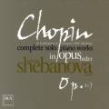 Chopin : L'intgrale de la musique pour piano seul, vol. 1. Shebanova.
