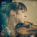 Aleksandra Kuls joue Bach, Ysae, Penderecki et Prokofiev : uvres pour violon.