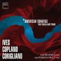 Ives, Copland, Corigliano : Sonates pour violon et piano. Bruderek, Prabucka-Firlej.