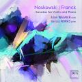 Noskowski, Franck : Sonates pour violon et piano. Wagner, Noras.