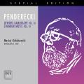 Penderecki : Musique de chambre, vol. 3. Kulkowski, Slawek, Maczynski, Balas.
