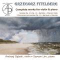 Grzegorz Fitelberg : Intgrale de l'uvre pour violon et piano. Gebski, Lim.