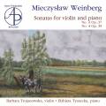 Mieczyslaw Weinberg : Sonates pour violon et piano. Trojanowska, Tyszecka.