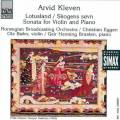 Kleven : Sonate pour violon et piano