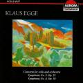 Egge : Symphonie n 2 et 4