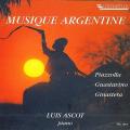 Piazzolla, Ginastera, Guastavino : Musique Argentine pour piano. Ascot