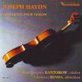 Haydn : L'integrale des Concertos pour violon. Kantorow