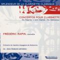 Hoffmeister, Stamitz : Concertos pour clarinette. Rapin