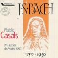Bach : uvres varies (1er Festival de Prades 1950). Casals, Stern, Serkin