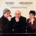 Weinberg, Chostakovitch : Trios pour piano et cordes. Trio Leschetizki