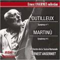 Ernest Ansermet dirige Dutilleux et Martinu