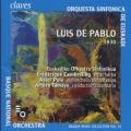 Basque Music Collection, vol.11. de Pablo : uvres orchestrales. Tamayo.