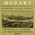 Mozart : Quintette pour clarinette, K. 581