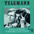 Telemann : Sonates pour 2 fltes ou flte & violon (Transc. 2 hautbois)