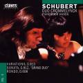 Schubert : Variations, Sonate et Rondo pour piano  quatre mains. Crommelynck.