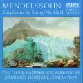 Mendelssohn : Symphony No. 9 and 11